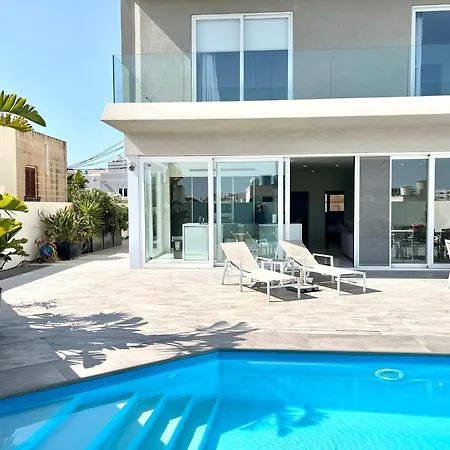 Ixoria Unit 1 With Private Pool By Arcobnb Villa Saint Julian's